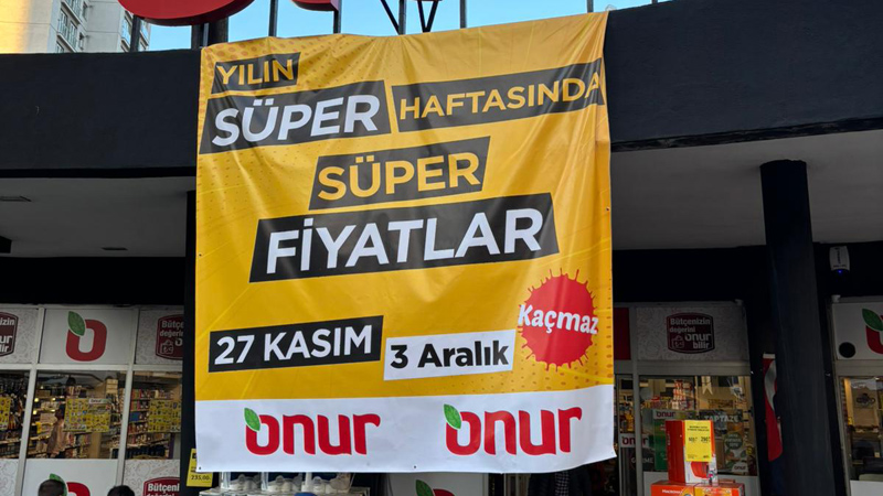 ‘Yılın süper haftasında süper fiyatlar’ Onur Market’te başladı! ‘Yılın süper haftasında süper fiyatlar’ Onur Market’te başladı!