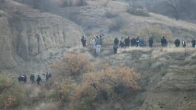 Düşen askeri kargo uçağının enkazında incelemeler başladı