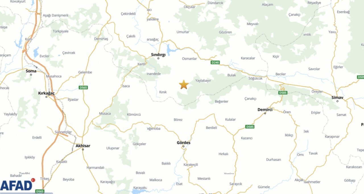 Sındırgı’da bir deprem daha! Bursa’da da hissedildi Sındırgı’da bir deprem daha! Bursa’da da hissedildi