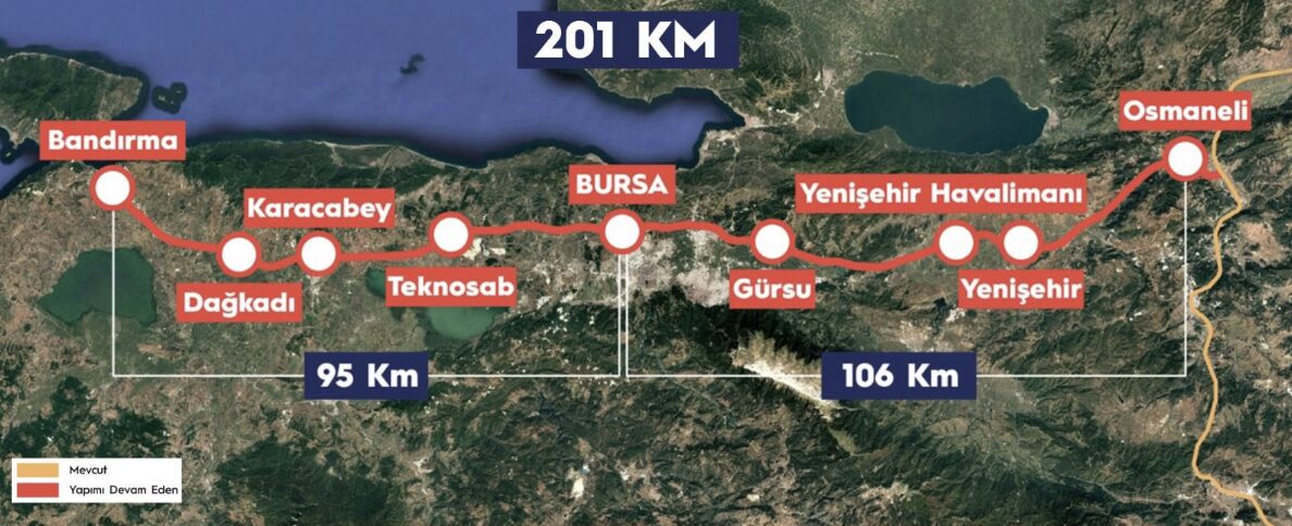 Bursa’nın hızlı tren projesinde Karacabey-Bandırma ne olacak? Bursa’nın hızlı tren projesinde Karacabey-Bandırma ne olacak?