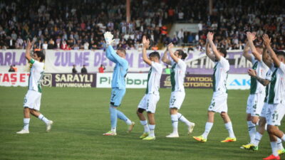 Bursaspor’un ligdeki 5 haftalık yeni maç programı açıklandı!