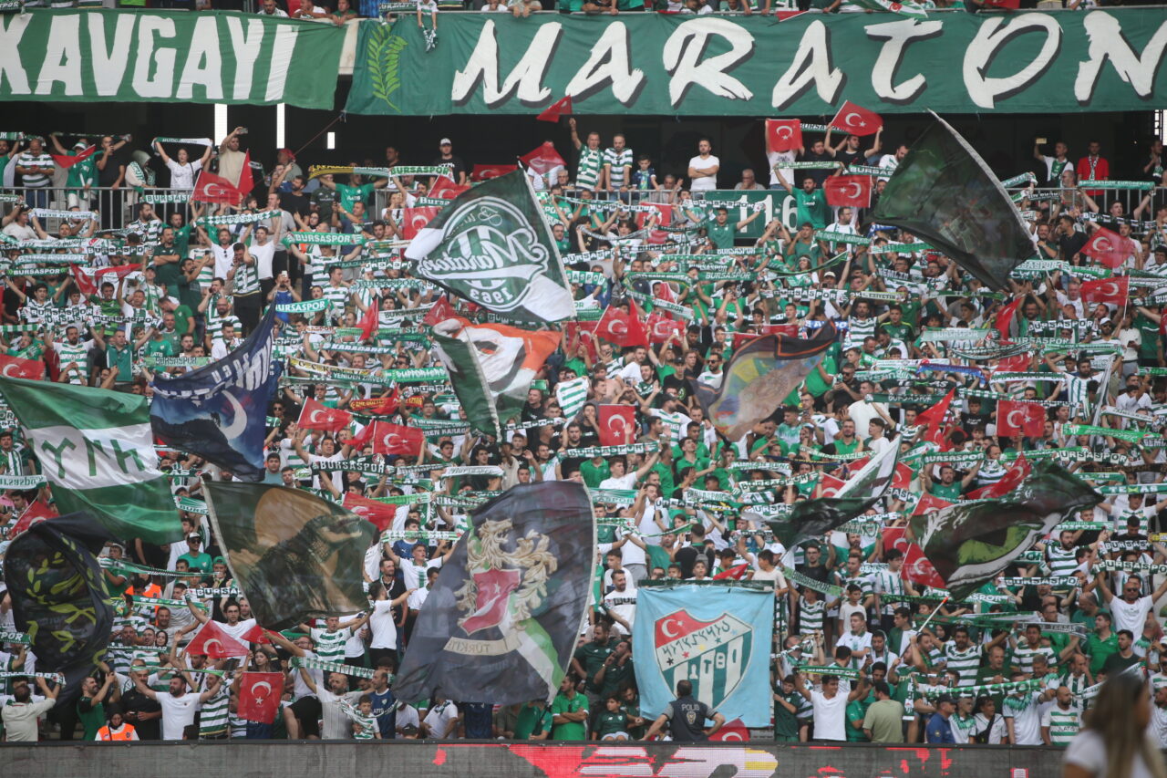 Bursaspor taraftar sayısında Süper Lig’i yine solladı! İşte son rakamlar…