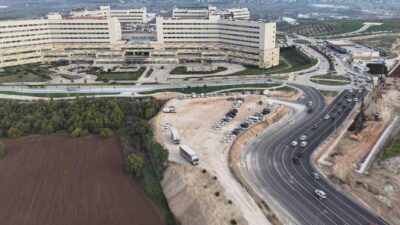 Bursa Şehir Hastanesi’ne yeni yol ve yeni otopark