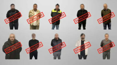 7’si kırmızı bültenle aranan 10 suçlu Türkiye’ye getirildi