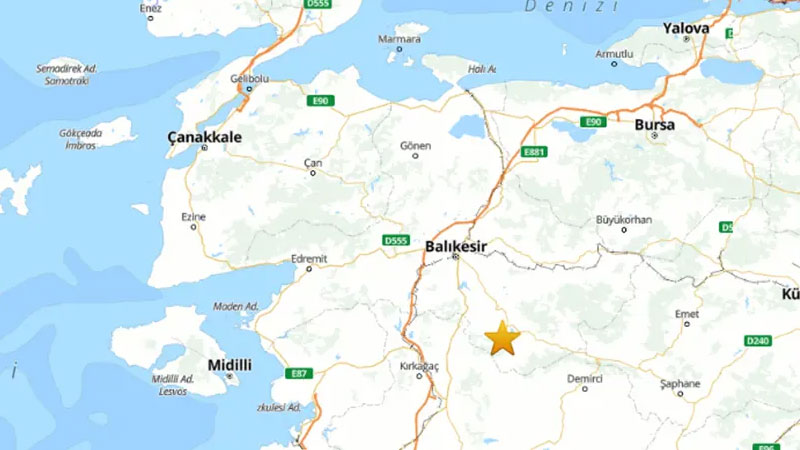 Sındırgı’da üst üste depremler