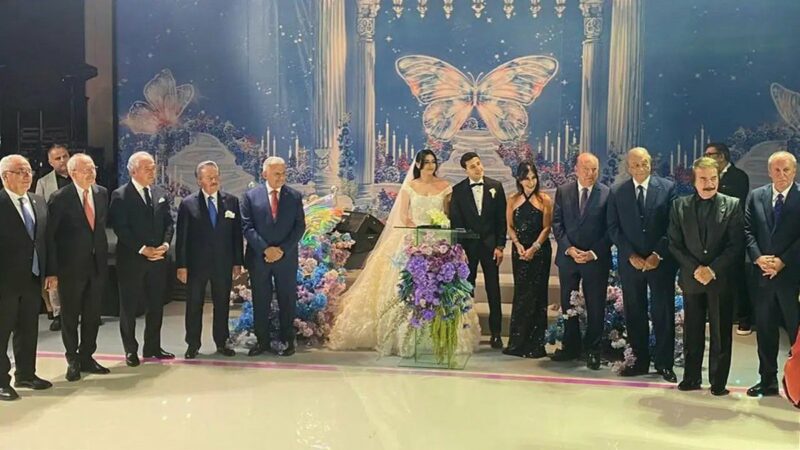 Şampiyonlar Ligi gibi nikah tanıkları Olay Gazetesi Yazarı Ahmet Emin Yılmaz, Mehmet Sevigen’in oğlu Berke