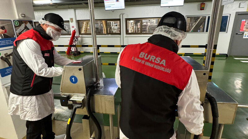 Bursa’da güvenilir gıda için 7/24 denetim