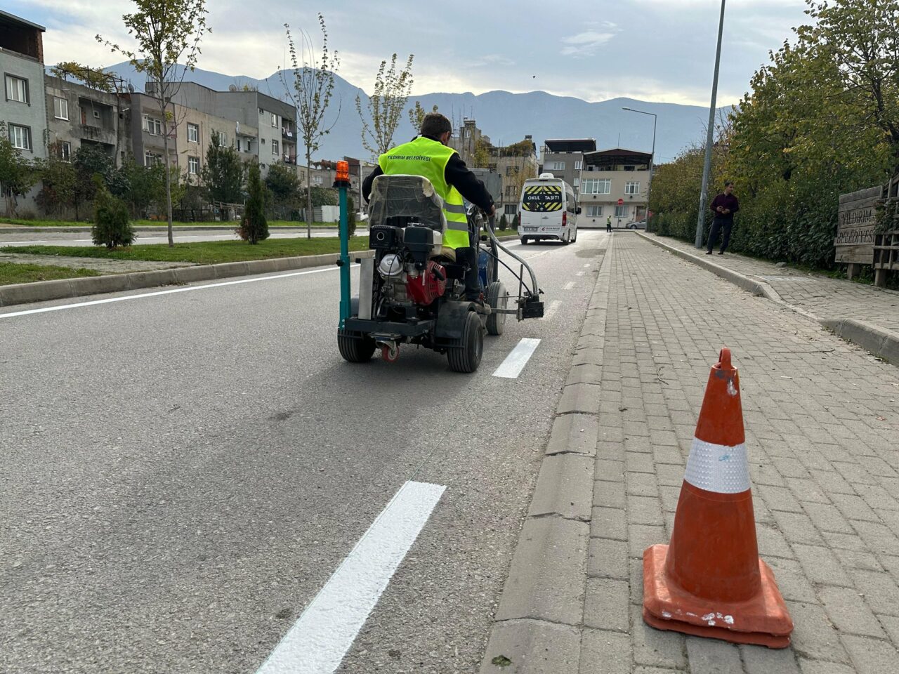 Bursa’da güvenli ulaşım için yoğun çalışma Bursa’da güvenli ulaşım için yoğun çalışma
