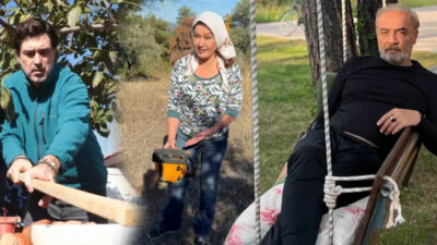 Şehri terk ettiler: Ünlü isimlerin köy hayatı