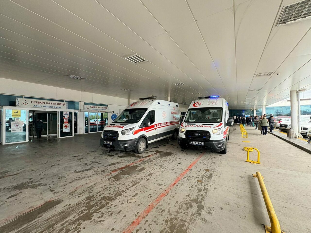 Hastanede kimyasal madde paniği