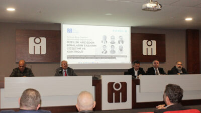 İMO Bursa Şubesi üyelerini bilgilendirmeye devam ediyor