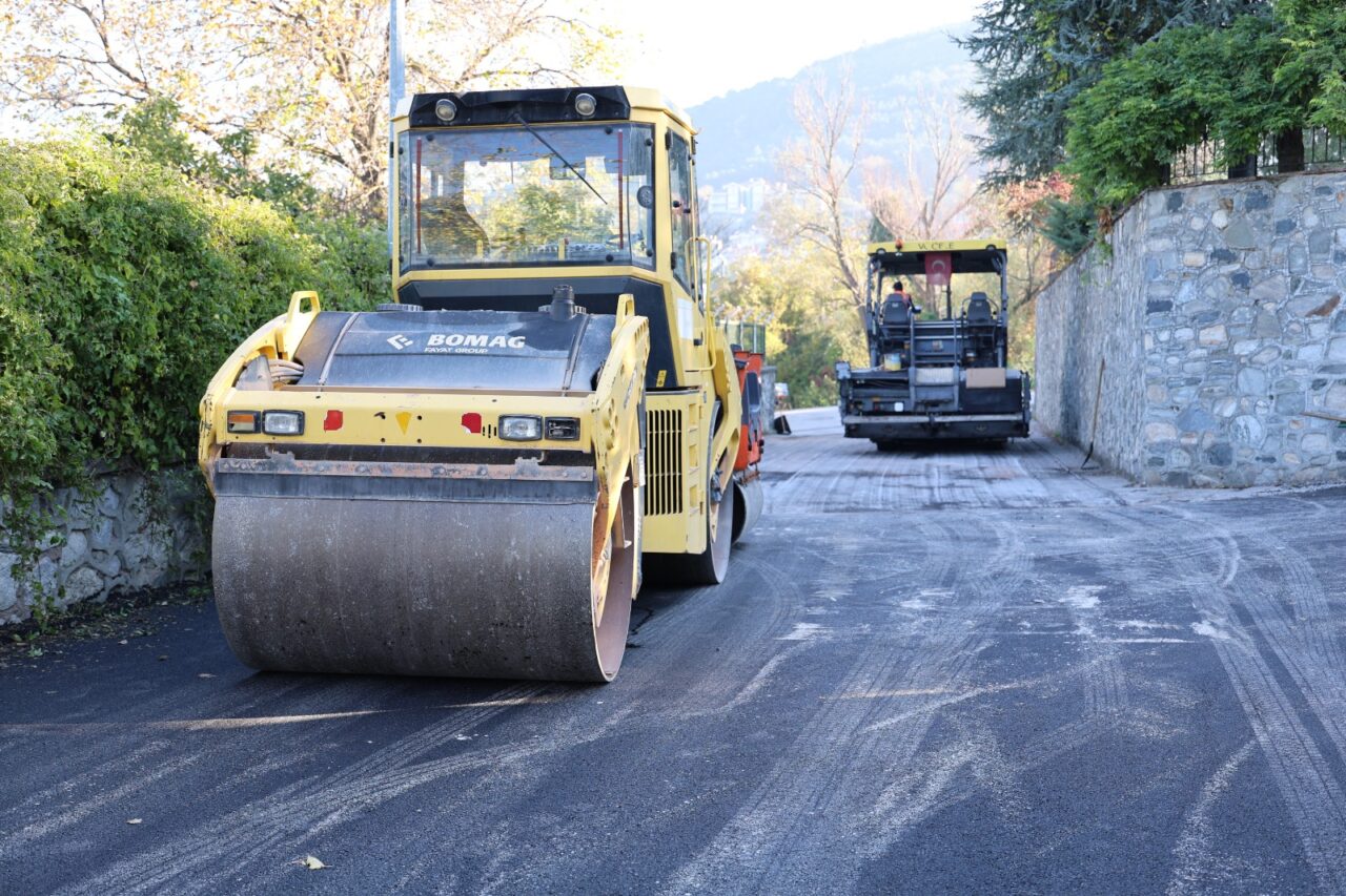 Bursa’nın yolları yenilendi Bursa’nın yolları yenilendi