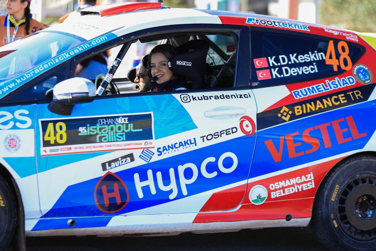 Bursa’nın gururu İstanbul Rallisi’nde podyuma çıktı