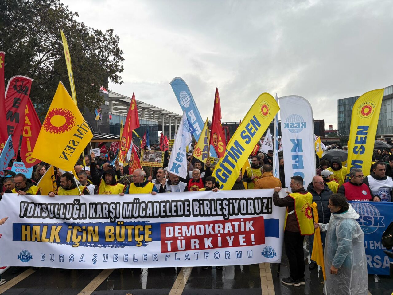 KESK Bursa Şubeler Platformu’ndan bütçe tepkisi