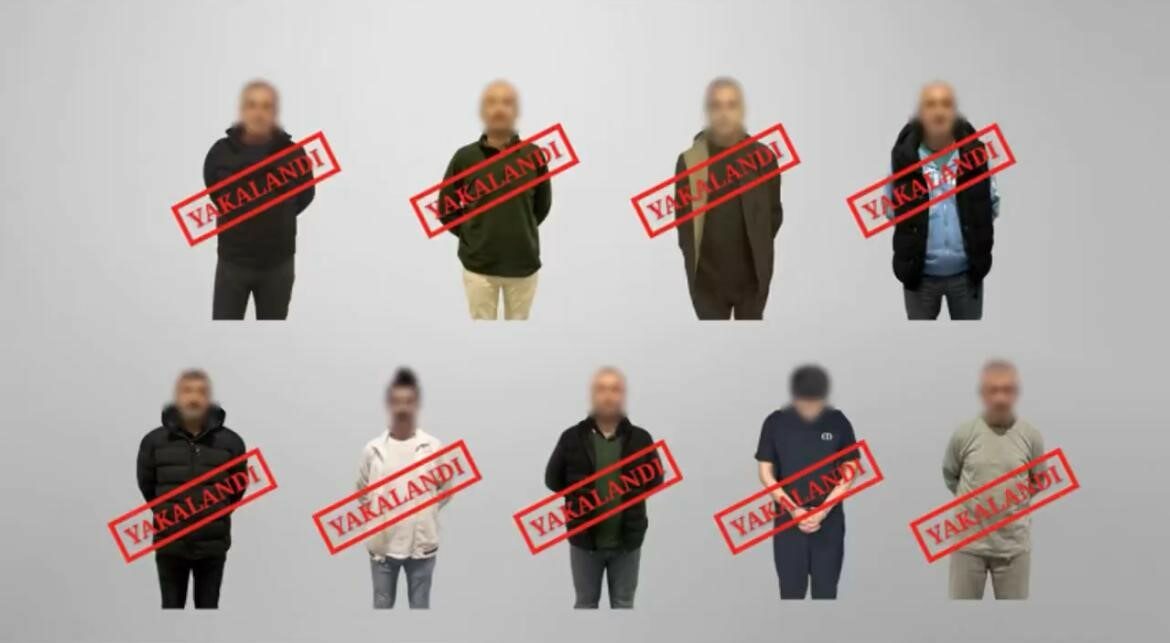 Kırmızı bülten ve ulusal seviyede aranıyorlardı! 9 suçlu Türkiye’ye getirildi