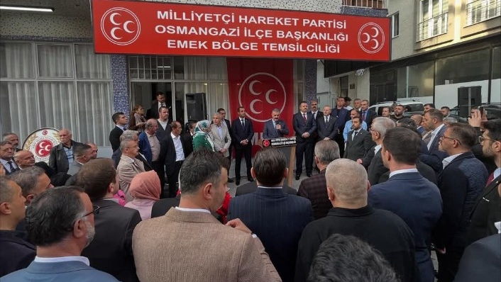 MHP Bursa’da moraller yüksek!