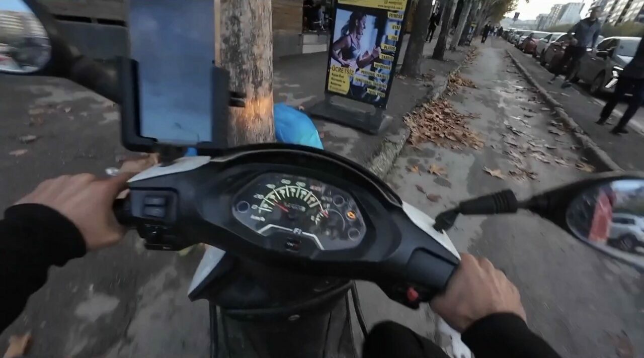 Görüntüler Bursa’dan… Gaza aniden yüklenince…