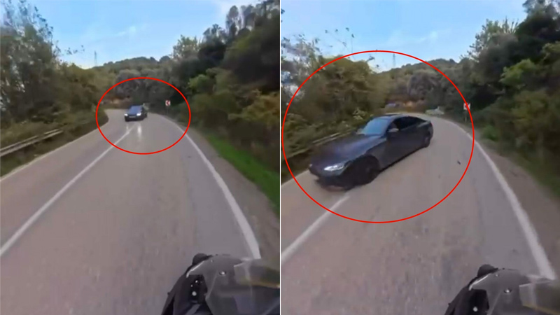 Bursa’da drift terörü! Faciaya kıl payı Bursa’da drift terörü! Faciaya kıl payı