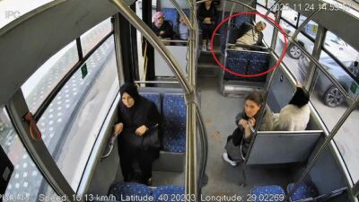 Bursa’da otobüste zamanla yarış!