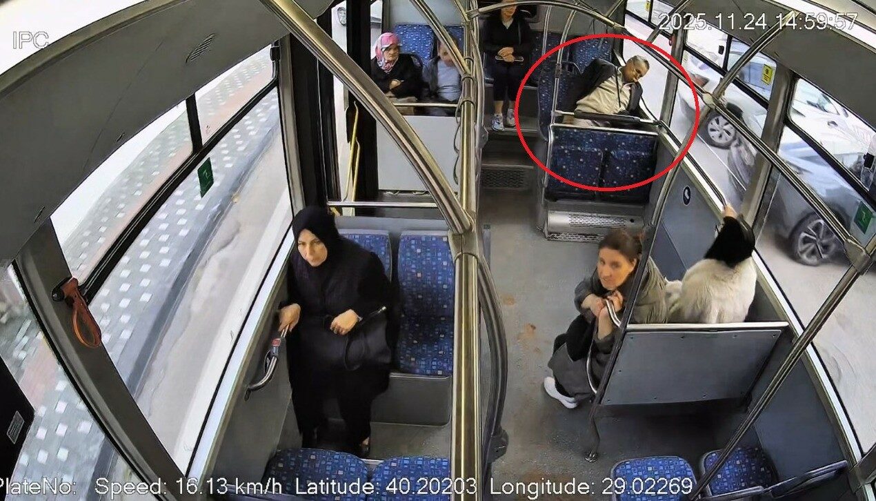 Bursa’da otobüste zamanla yarış!