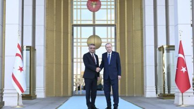 KKTC lideri Tufan Erhürman Ankara’da! ‘Kıbrıs’ta gerçekçi çözüm iki devletli çözümdür’