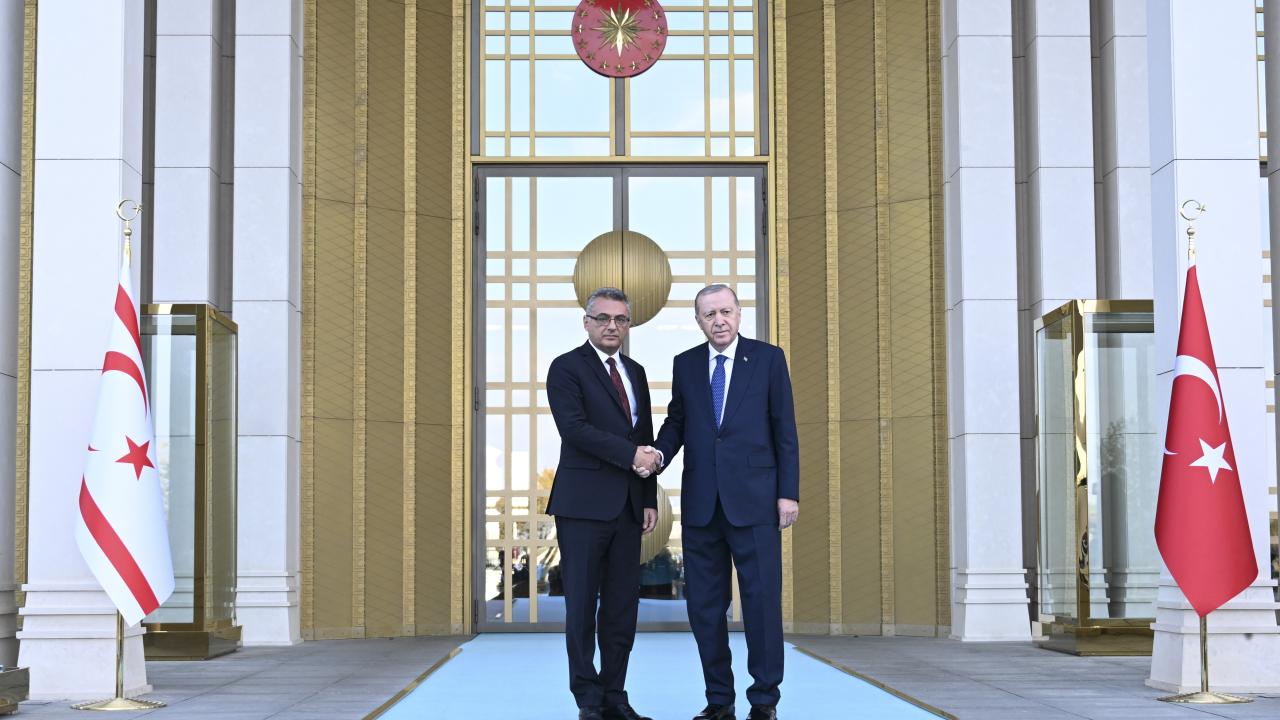 KKTC lideri Tufan Erhürman Ankara’da! ‘Kıbrıs’ta gerçekçi çözüm iki devletli çözümdür’