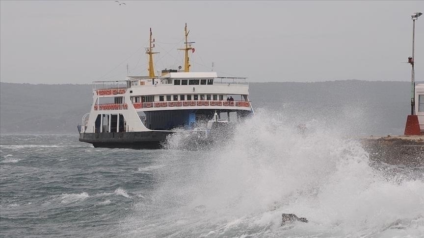 Güney Marmara’da bazı feribot seferleri iptal edildi