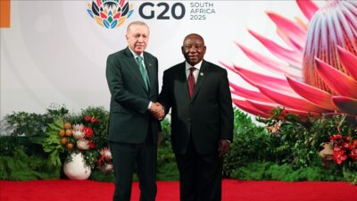 Cumhurbaşkanı Erdoğan, G20 Liderler Zirvesi için Güney Afrika’da