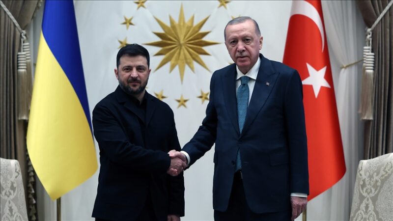 Cumhurbaşkanı Recep Tayyip Erdoğan, Ukrayna Devlet Başkanı Volodimir Zelenskiy ile