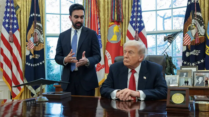 İlk kez yüz yüze görüştüler! ‘Faşist’ esprisi damga vurdu ABD Başkanı Donald Trump'ın yeni New York Belediye Başkanı Zohran