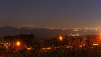 Bursa Uludağ’dan muhteşem manzara