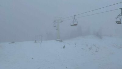 Uludağ beyaza büründü