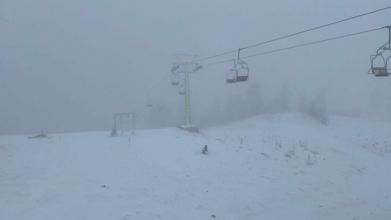 Uludağ beyaza büründü