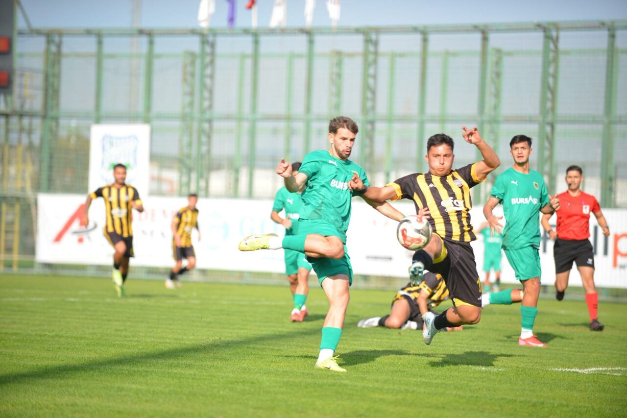 3.Lig’deki Bursa takımının maçında gol düellosu!