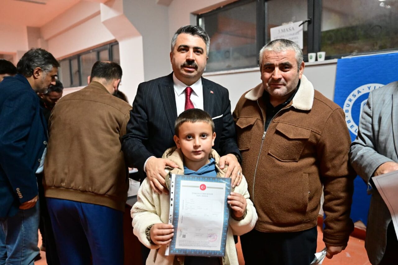 Yıldırım’da dönüşüm için 24 bin tapu Yıldırım’da dönüşüm için 24 bin tapu