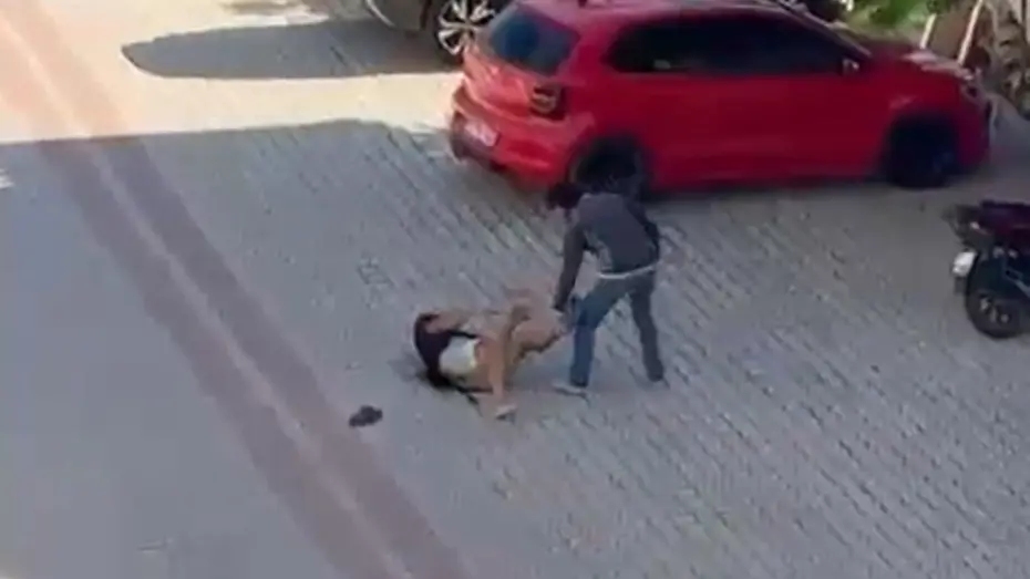 Sokak ortasında dehşet