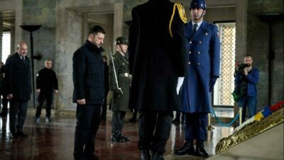 Zelenski’den Anıtkabir ziyareti