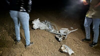 Düşen jetin enkazına ulaşıldı!