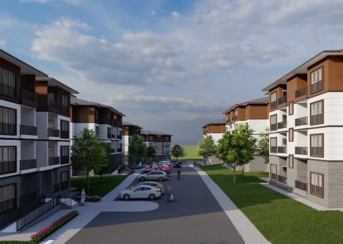 İşte Bursa’nın bir ilçesindeki TOKİ mahallesi projesi