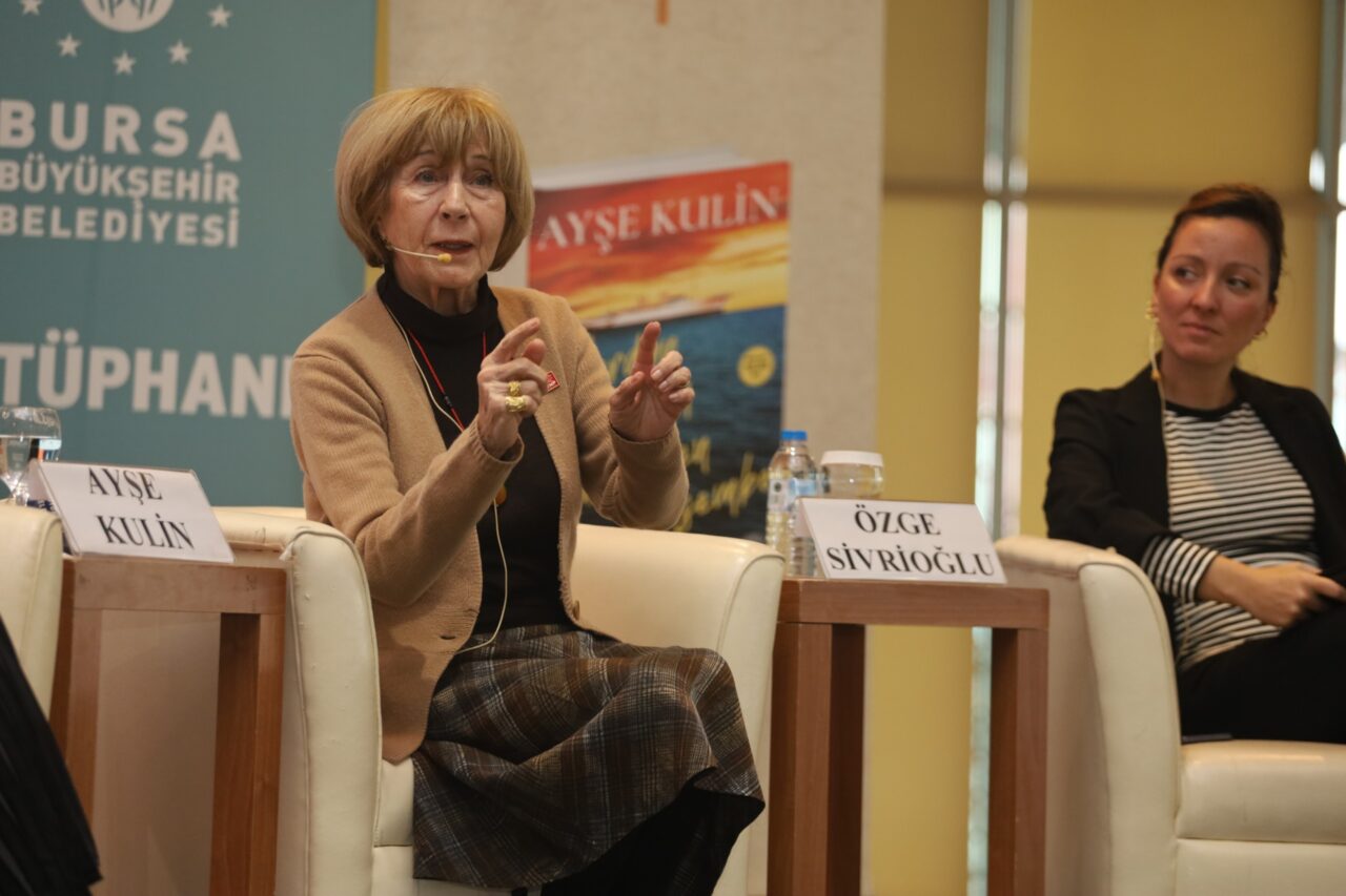 Usta yazar Bursa’da! Ayşe Kulin’den gençlere hayat dersi…