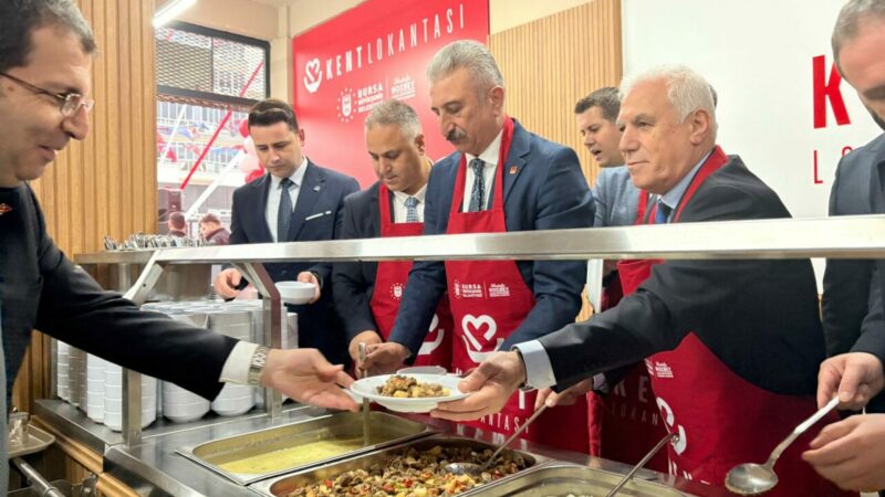 Bursa’nın yeni Kent Lokantası açıldı! Başkan Bozbey’den bu mahalleye bir müjde daha…