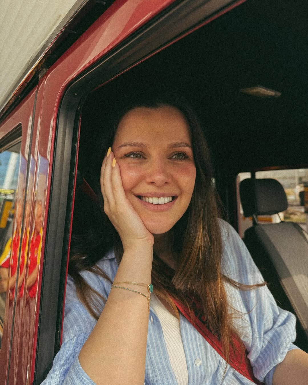 Ünlü oyuncunun kızıyla ilk karesi!