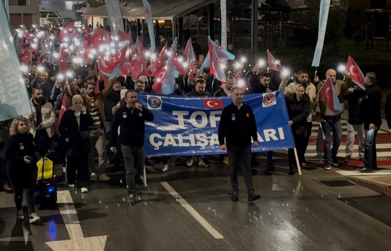 Bursa’nın dev otomobil fabrikasında bir eylem daha
