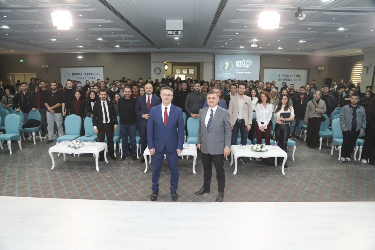 Bursa’da BTÜ Konuşmaları’nın konuğu Beyçelik Holding CEO’su Baran Çelik Bursa’da BTÜ Konuşmaları’nın konuğu Beyçelik Holding CEO’su Baran Çelik