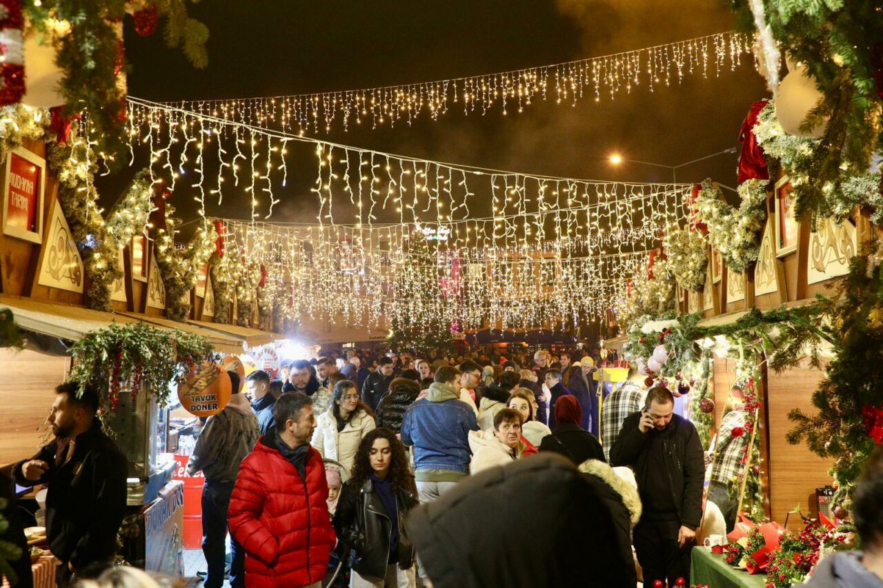 Mudanya’da Yeni Yıl Pazarı doldu taştı