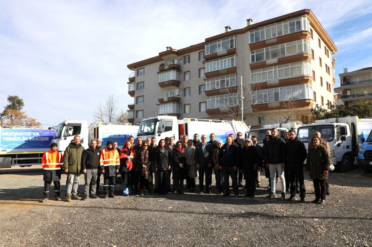 Mudanya’ya yeni temizlik filosu Mudanya’ya yeni temizlik filosu
