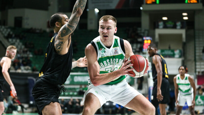 Potanın Timsahları, Mersin Spor’u son çeyrekteki oyunuyla devirerek başantrenör Ahmet