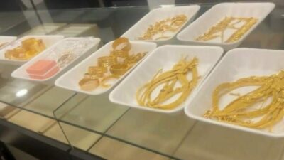 Adliyeden çalınan altınların fotoğrafları ortaya çıktı