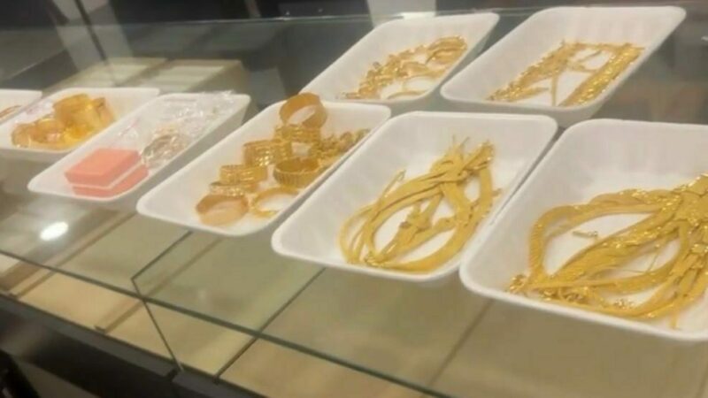 Adliyeden çalınan altınların fotoğrafları ortaya çıktı