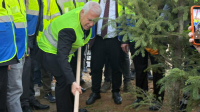 Bursa Büyükşehir’den 15 bin fidanlık ‘Hatıra Ormanı’